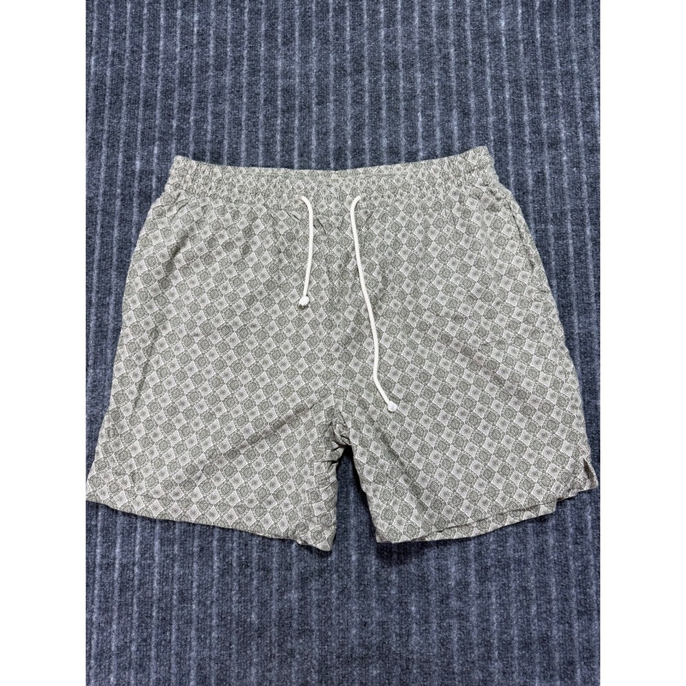 Rails Shorts Mens XL Linen Blend Drawstring Casual Bohemian Resortwear Vacation